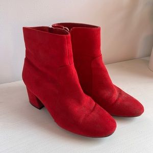 Red booties